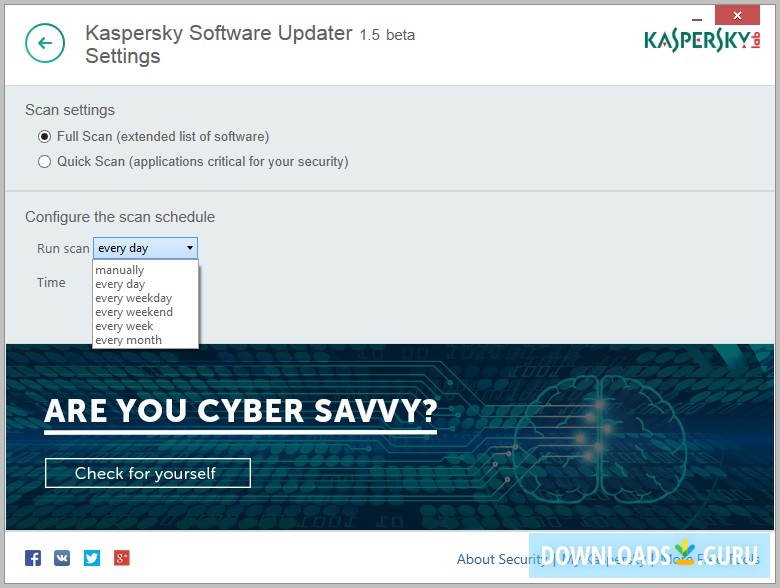 Kaspersky Software Updater Beta
