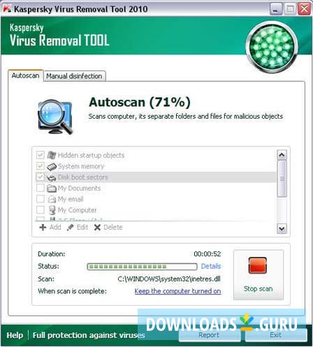 Kaspersky Virus Removal Tool 20.0.10.0 for apple instal