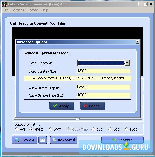 Kate's Video Converter