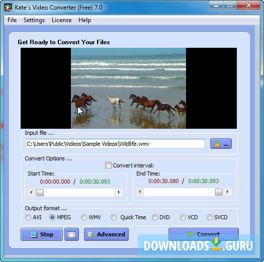 Kate's Video Converter