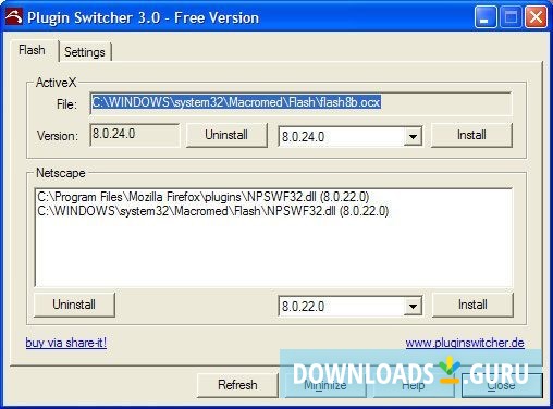 KewBee Plugin Switcher