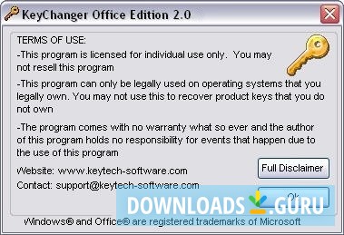 KeyChanger Office Edition
