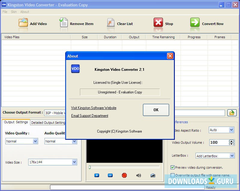 Kingston Video Converter