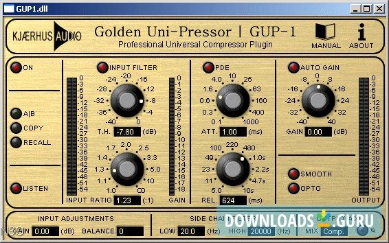 Kjaerhus Audio - Golden Uni-Pressor | GUP-1