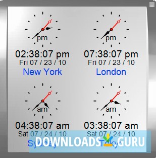 windows 10 utc clock