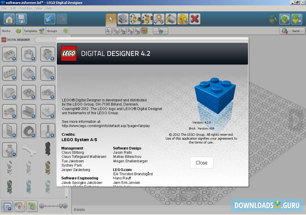 free lego design software