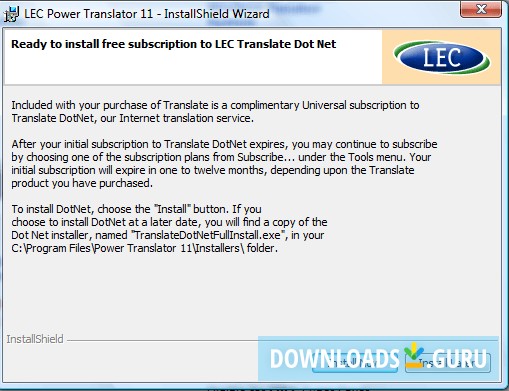 Language Engineering Power Translator