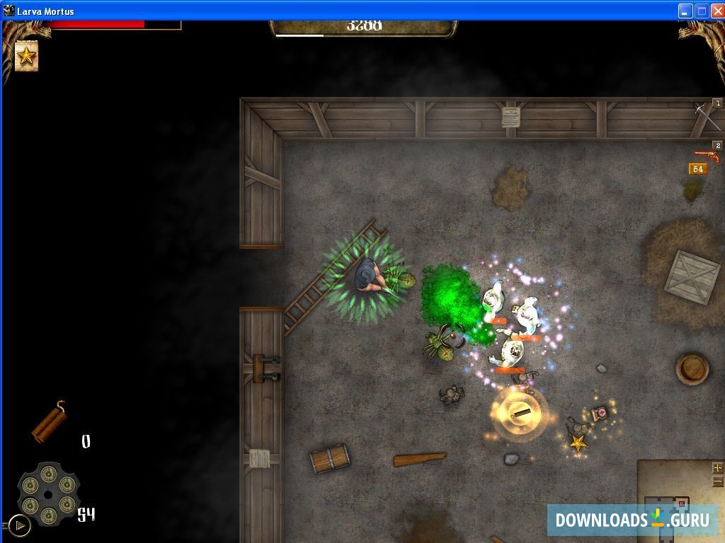 Fighting the evil creatures