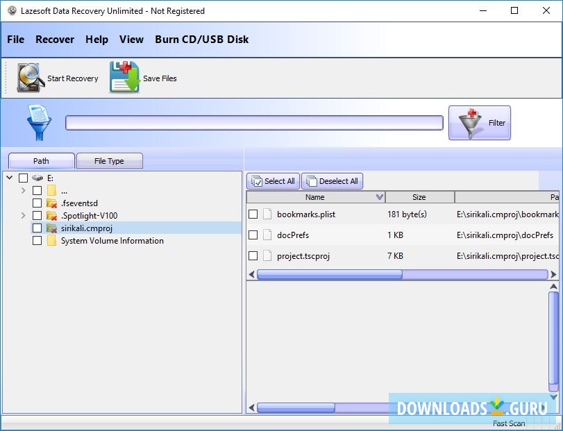 Checking Scan Results