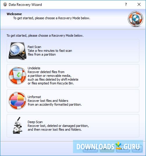 Data Recovery Wizard
