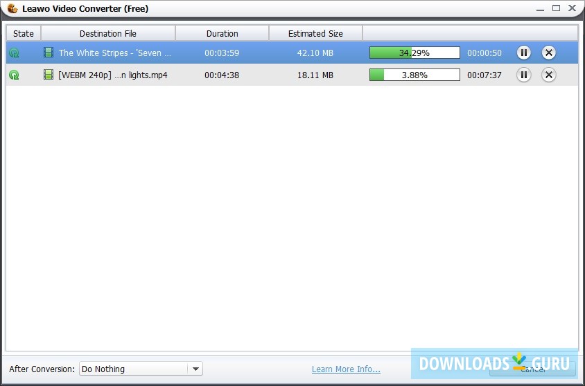 Conversion in Progress