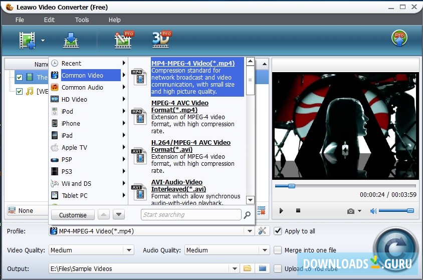 leawo free dvd player for windows 10