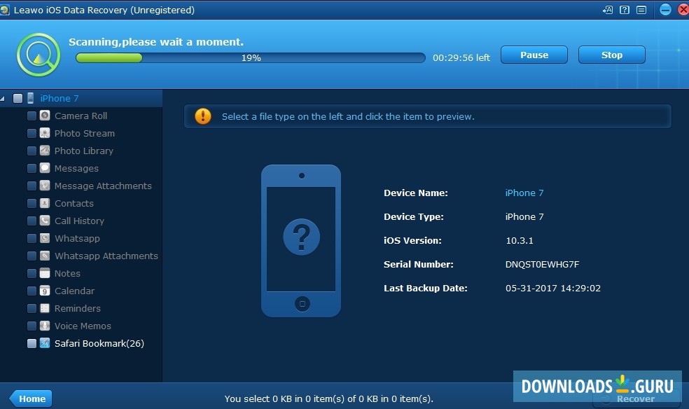 leawo ios data recovery serial