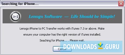 Lenogo iPhone to PC Transfer