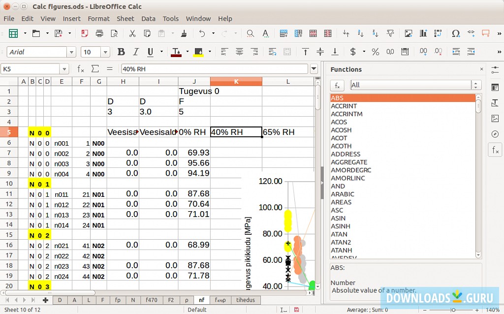 libreoffice calc windows 10