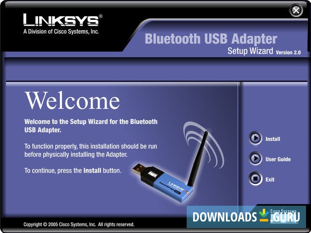 Linksys Bluetooth Utility