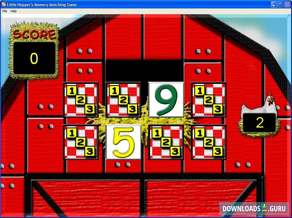 Little Hopper's Memory Matching Game