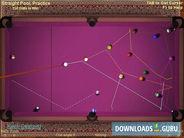 Straight pool advanced practice