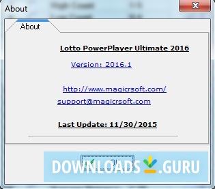 Lotto PowerPlayer Ultimate 2016