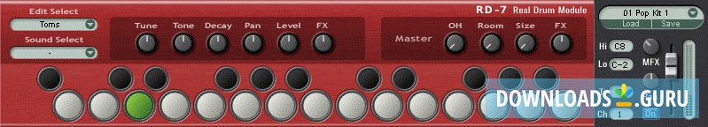 M-Audio Drum and Bass Rig