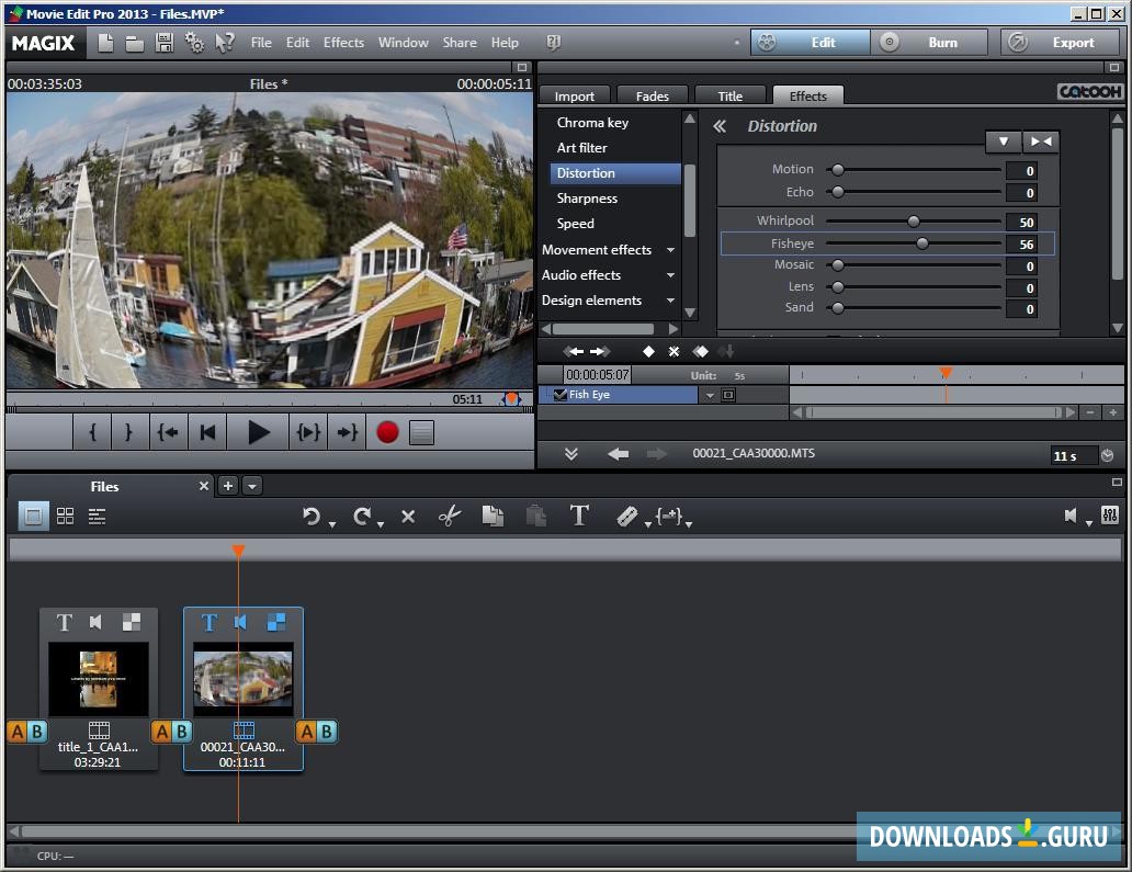 MAGIX Movie Edit Pro 2013