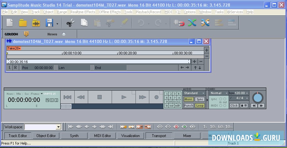 MAGIX music studio 2004 deLuxe