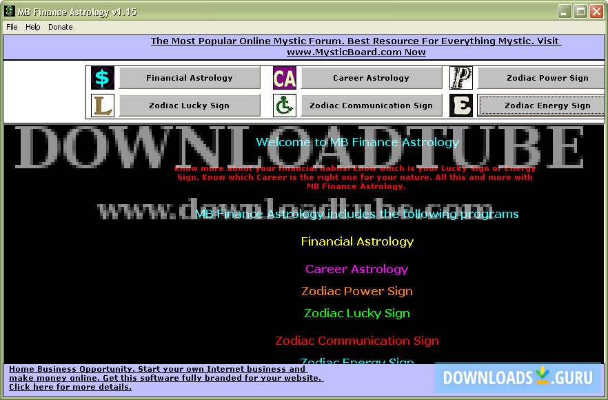 MB Finance Astrology