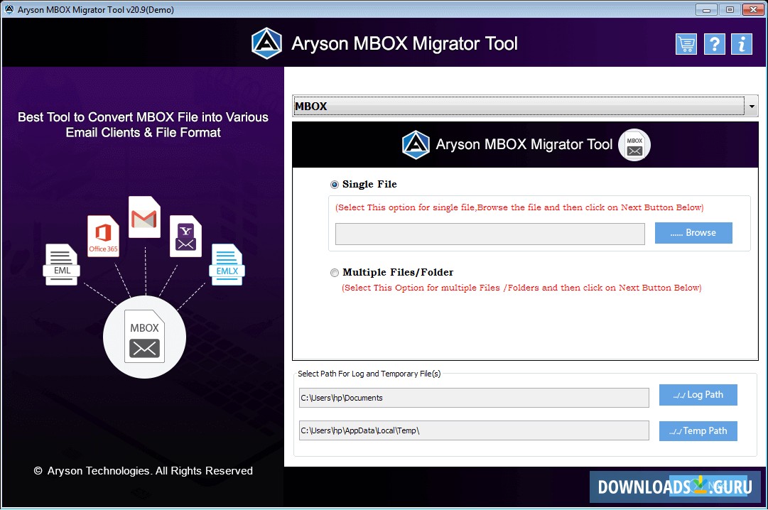 RecoveryTools MDaemon Migrator 10.7 downloading