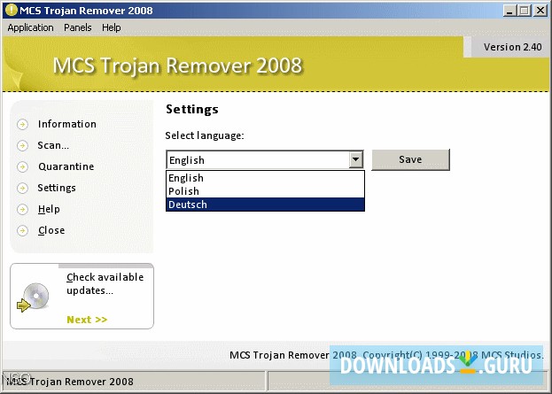 MCS Trojan Remover 2008