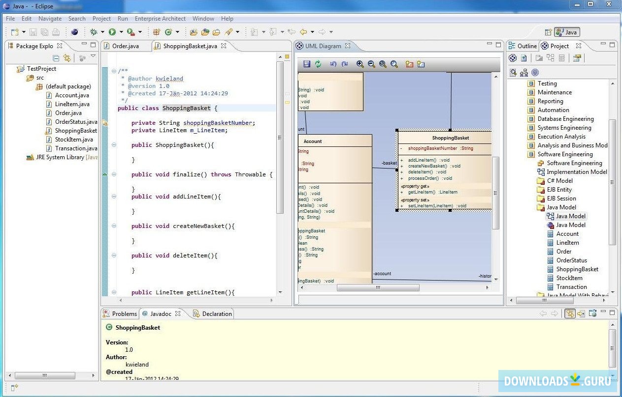 MDG Link for Eclipse