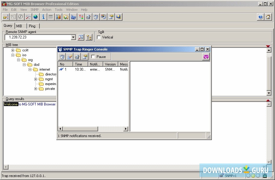 MG-SOFT MIB Browser