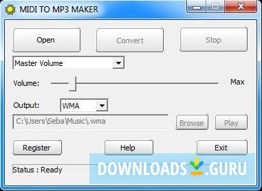 MIDI TO MP3 MAKER