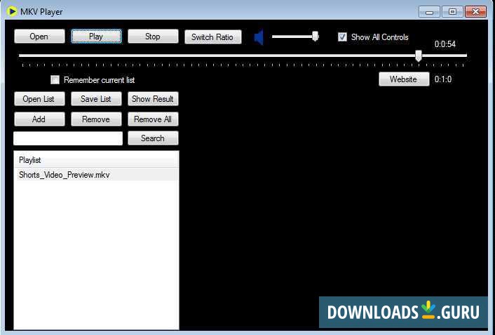 matroska codec settings