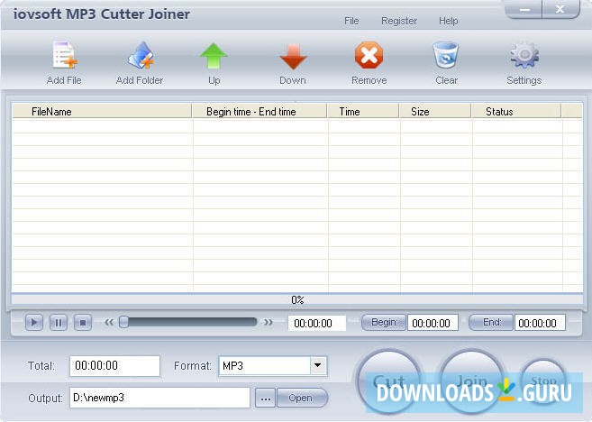 free mp3 cutter joiner