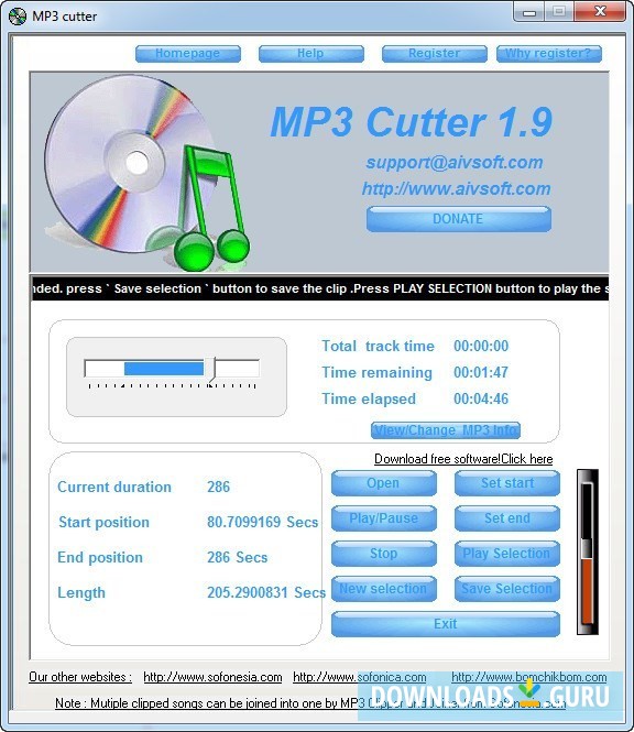 Choosing Cutting Sections