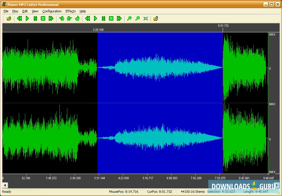 Cutting and Adding Fading Effects