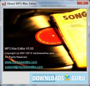 MP3 Wav Editor