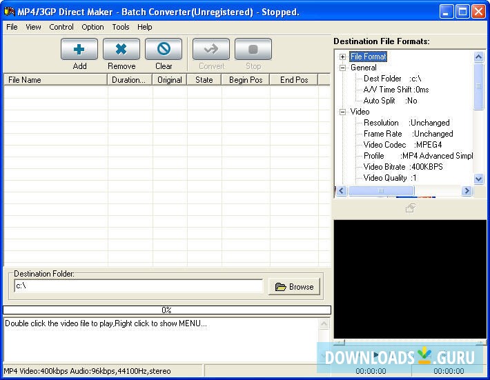 MP4-3GP Direct Maker