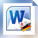 MS Word Business Card Template Software