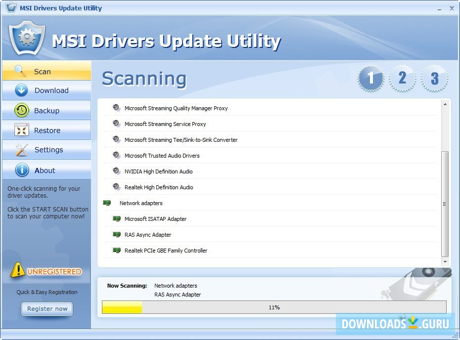Download MSI Drivers Update Utility for Windows 10/8/7