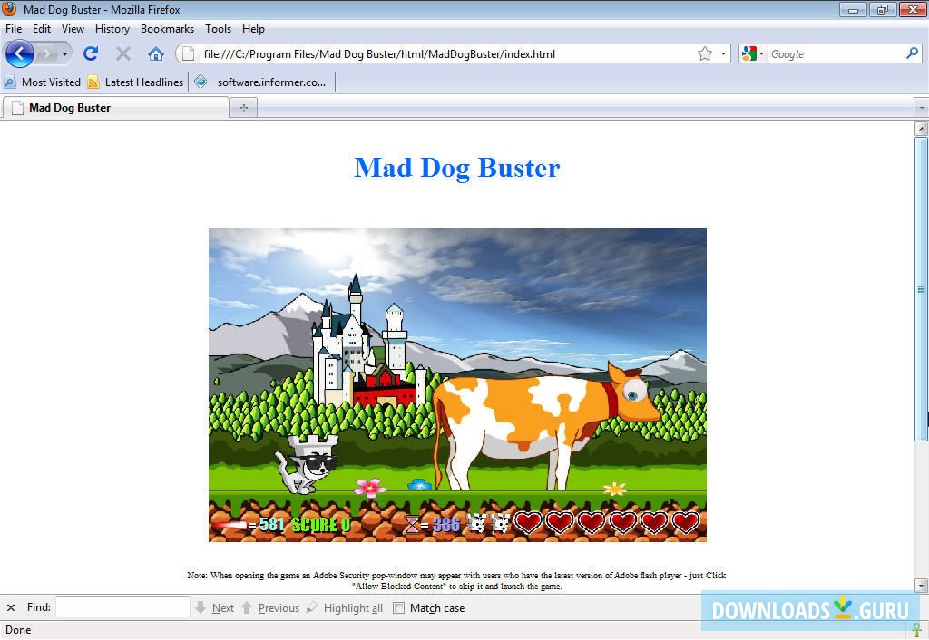 Mad Dog Buster