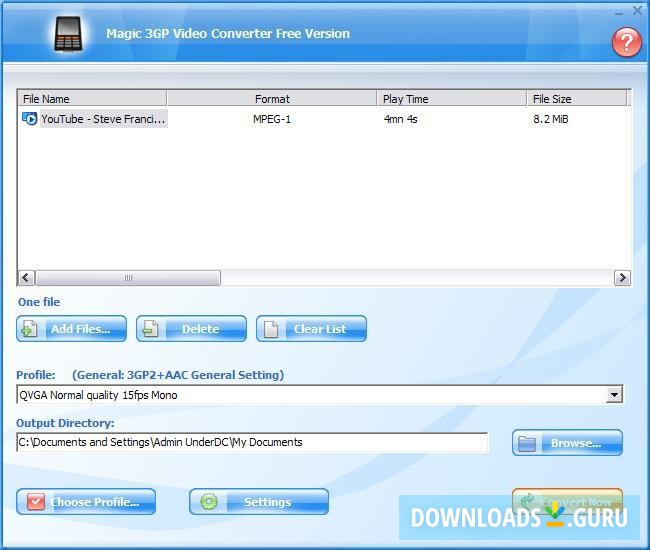 3gp converter software download for pc