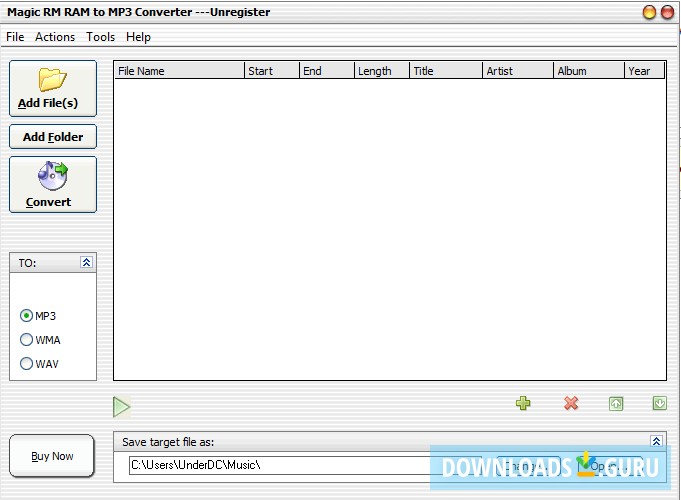 Download Magic RM RAM to MP3 Converter for Windows 11/10/8/7 (Latest ...