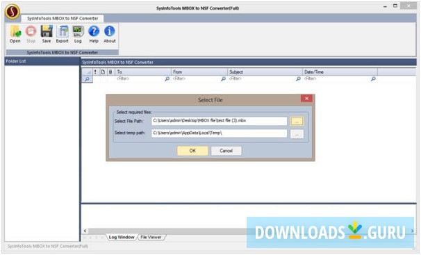 MailConverterTools MBOX to NSF Converter