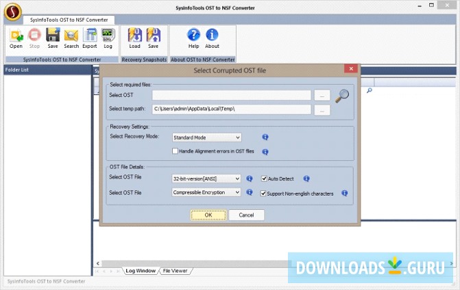MailConverterTools OST to NSF Converter