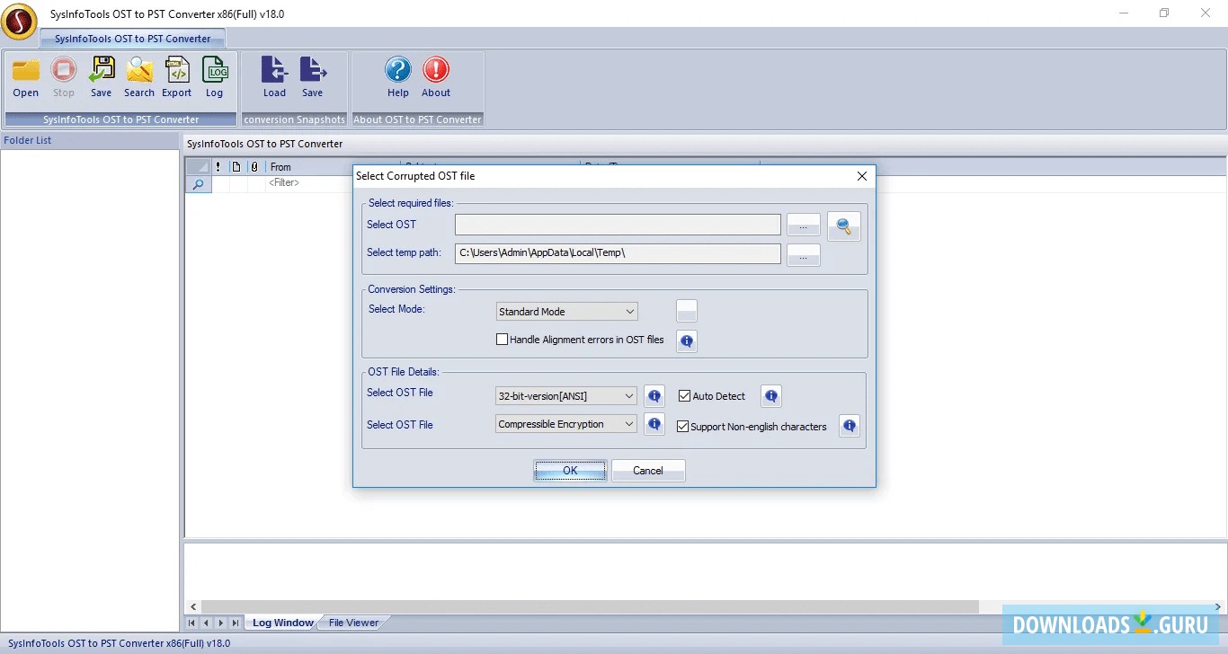 MailConverterTools for OST files