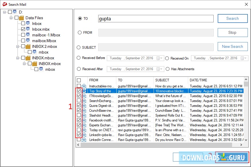 MailsDaddy MBOX to PST Converter