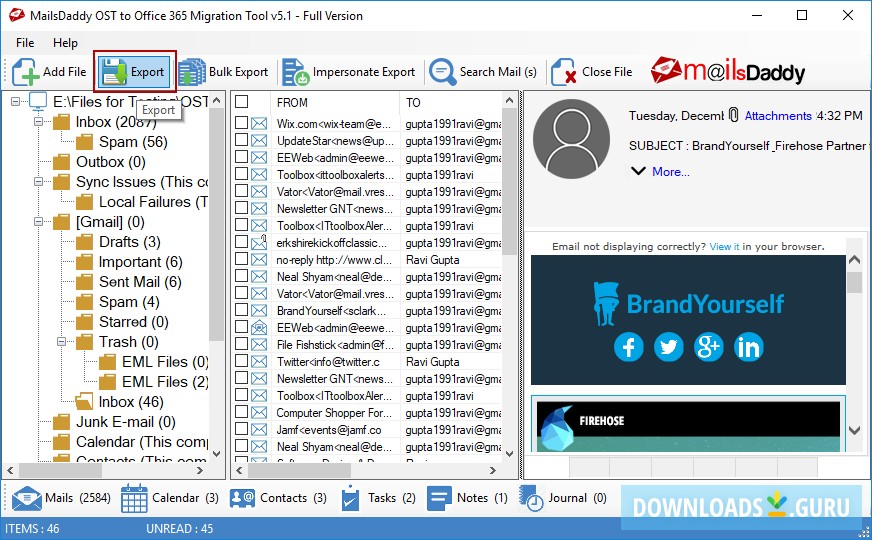 MailsDaddy OST to Office 365 Migration Tool
