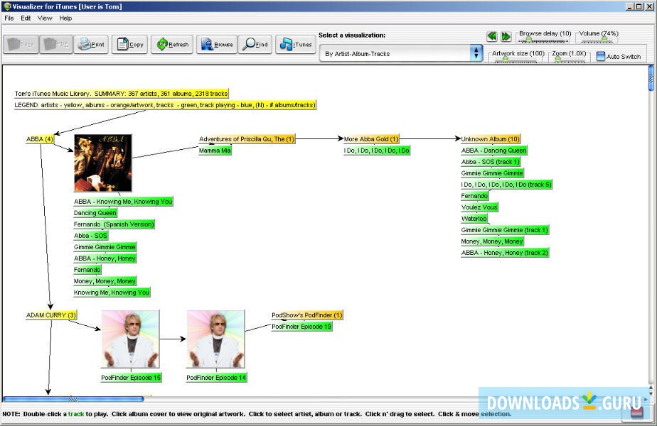 MarkelSoft Visualizer for iTunes