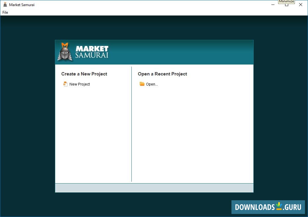 Main interface